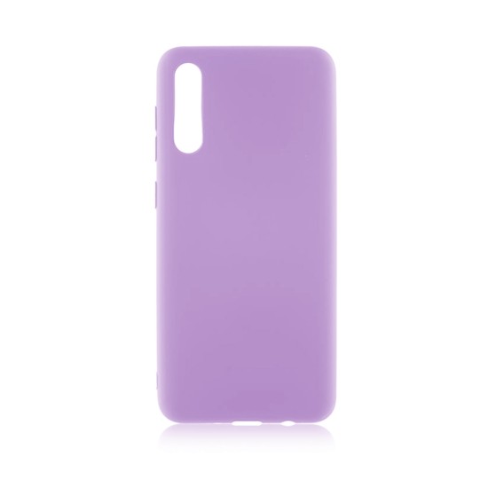 Capa de Silicone para Samsung Galaxy A70 Roxo